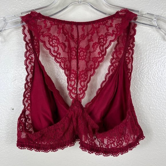 Victoria's Secret Razorback Lace Full Coverage Bra Bralette Size Small - Picture 4 of 6